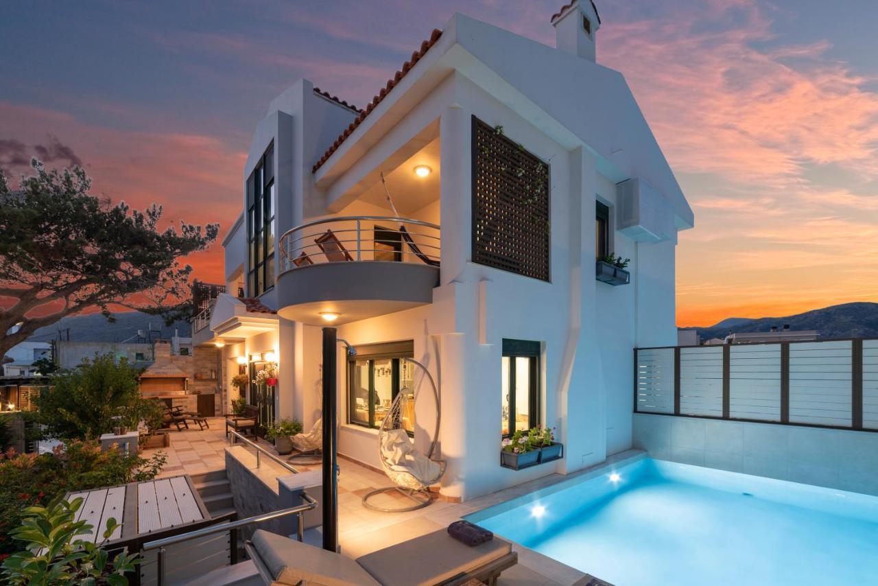 Paradisos Luxury Villas Next To Beach Koutsourás Exterior photo