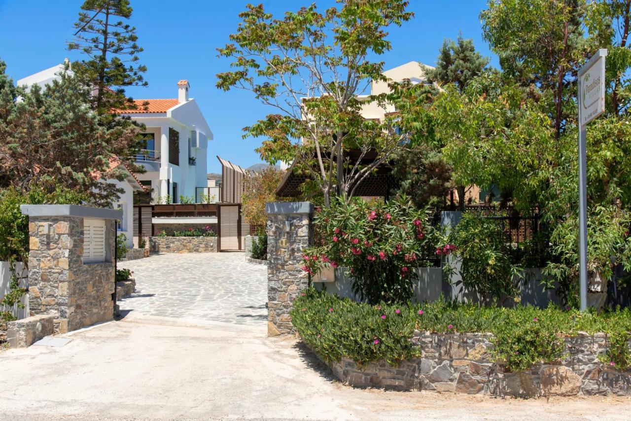 Paradisos Luxury Villas Next To Beach Koutsourás Exterior photo