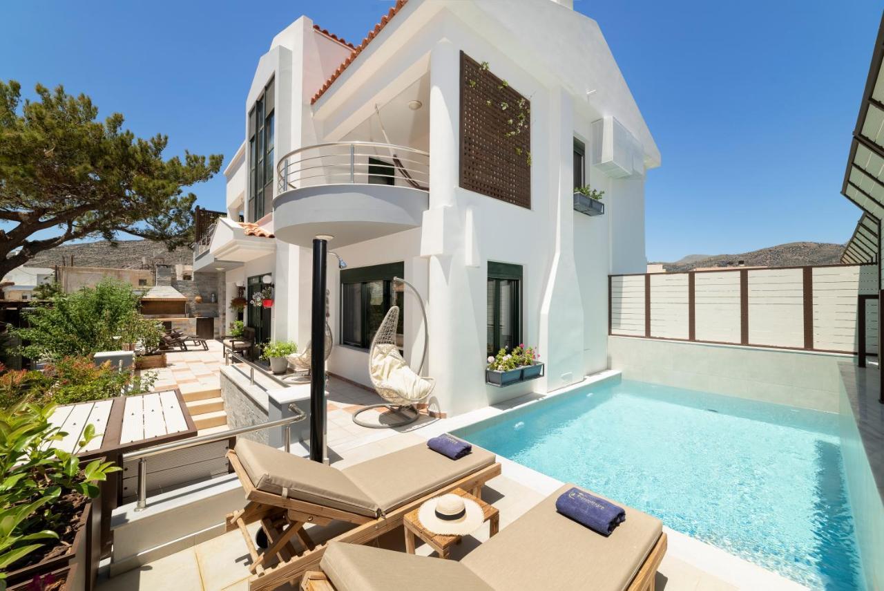 Paradisos Luxury Villas Next To Beach Koutsourás Exterior photo