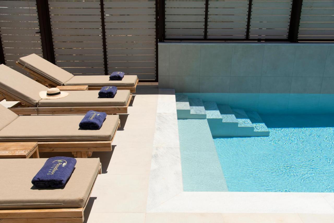 Paradisos Luxury Villas Next To Beach Koutsourás Exterior photo