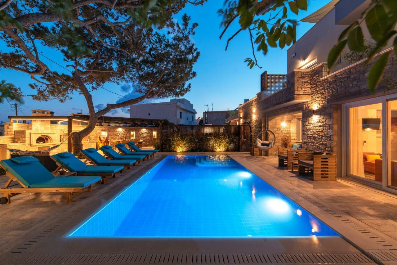 Paradisos Luxury Villas Next To Beach Koutsourás Exterior photo